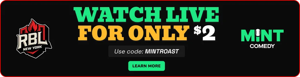 Watch Roast Battle live for $2 with promo code MINTROAST