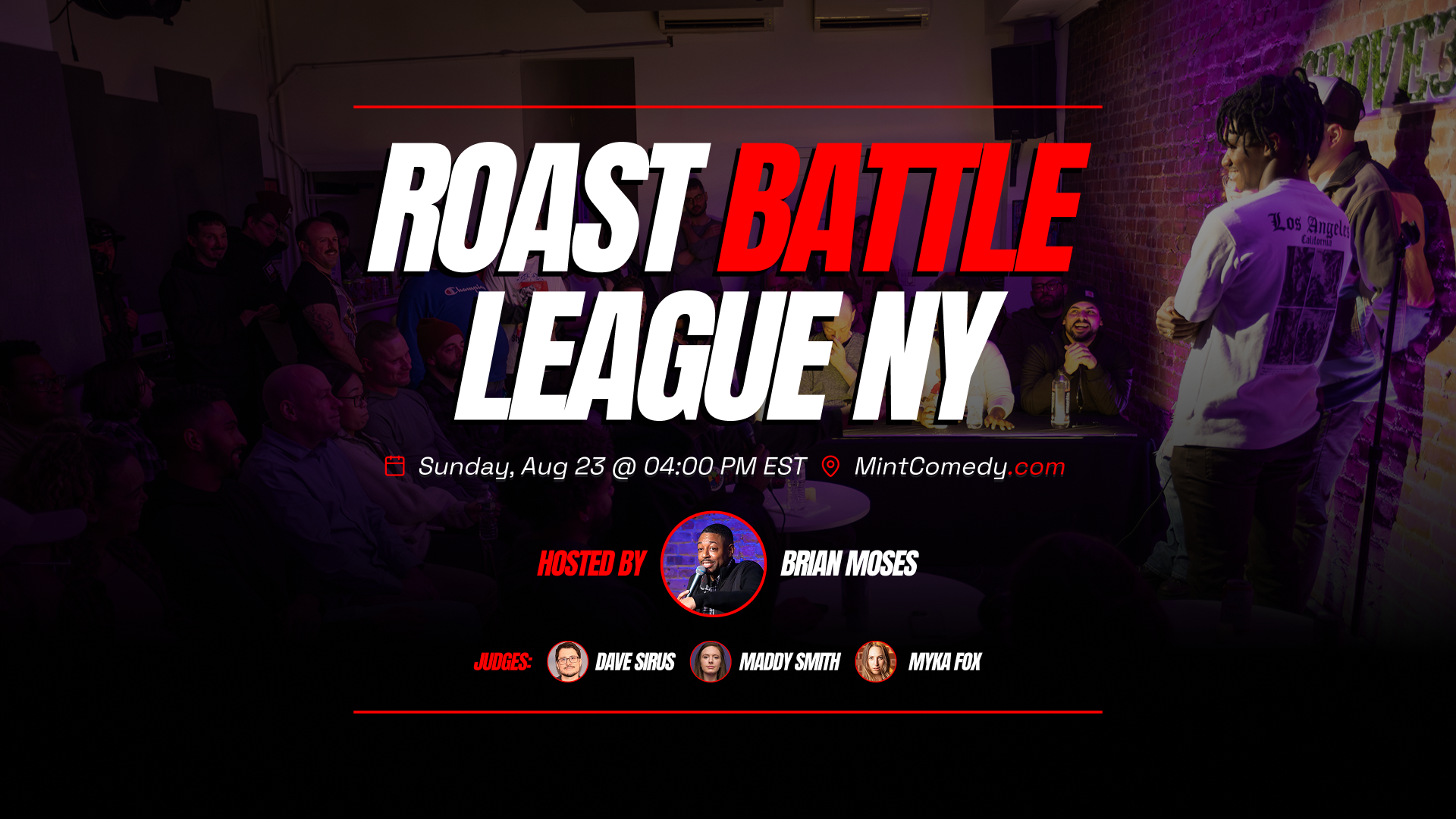 Mint Comedy Presents: Roast Battle League