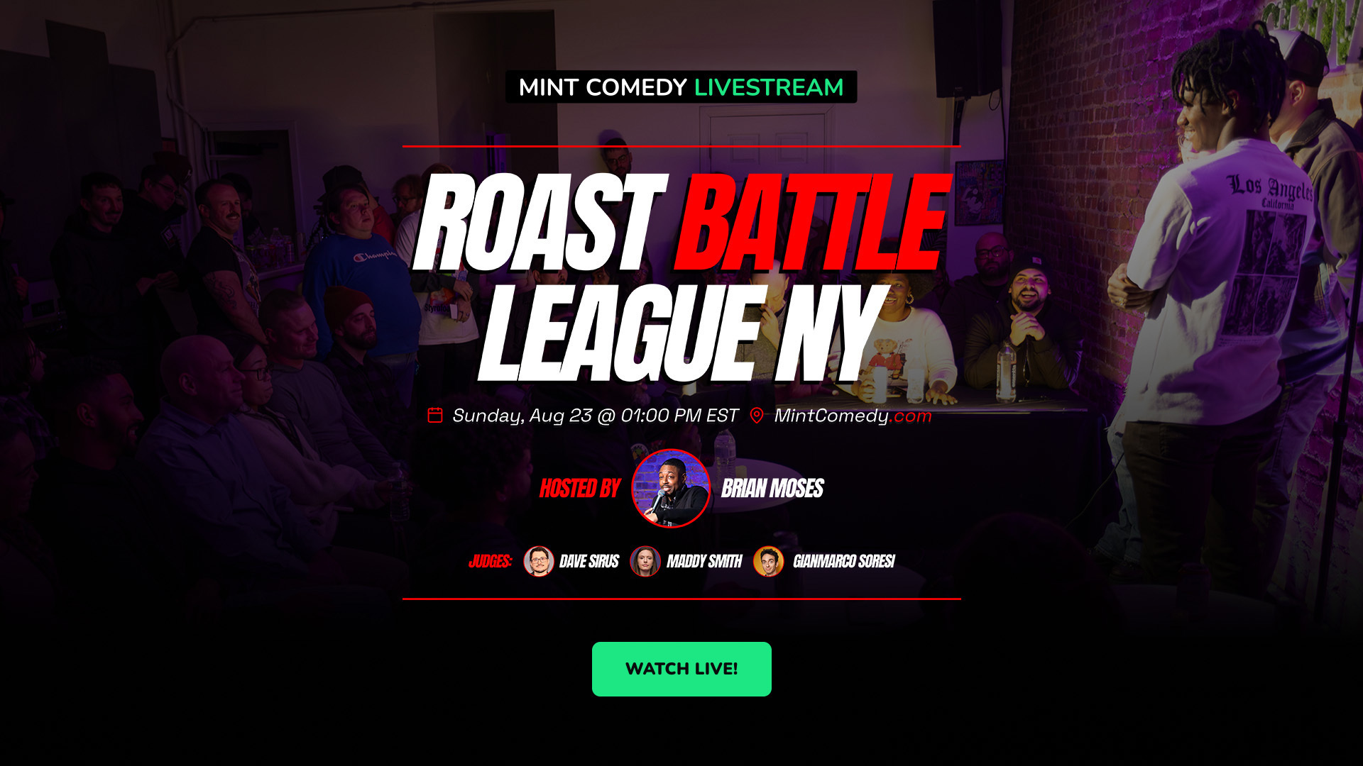 The Mint Comedy Roast Battle